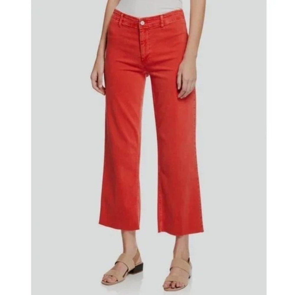 Paige Nellie Culotte Pants in Vintage Firecracker Size 30